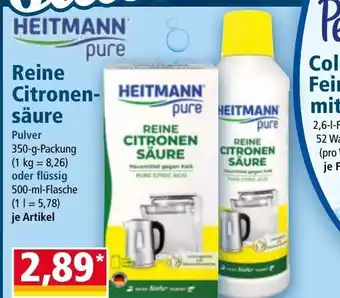 Norma Pure reine citronen säure Angebot