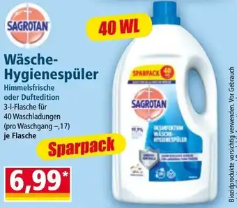 Norma Wäsche- hygienespüler Angebot