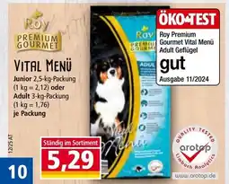 Norma Vital menü Angebot