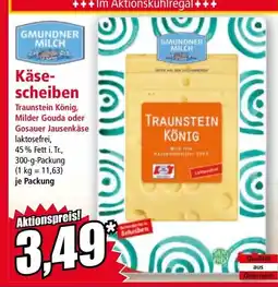 Norma Käse- scheiben Angebot