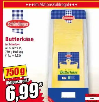 Norma Butterkäse Angebot