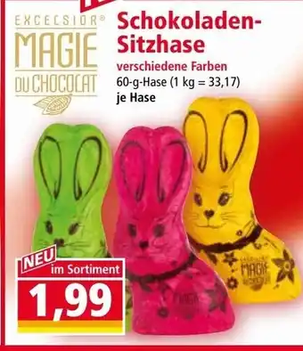 Norma Schokoladen-sitzhase Angebot