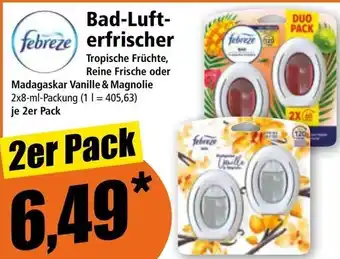 Norma Bad-luft- febreze erfrischer Angebot