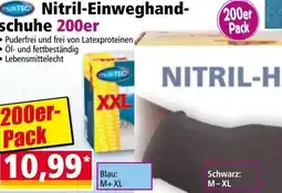 Norma Nitril-einweghand- schuhe 200er Angebot