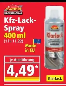 Norma Kfz-lack- spray 400 ml Angebot