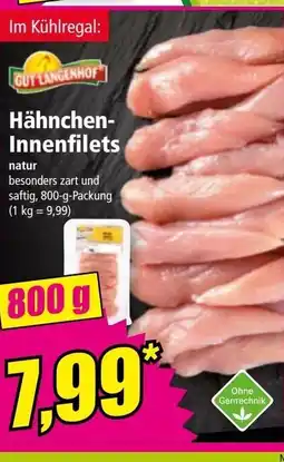 Norma Hähnchen- innenfilets Angebot