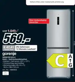 Media Markt Kühl-/gefrierkombination Angebot