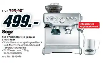 Media Markt Ses 875bss barista express siebträger Angebot