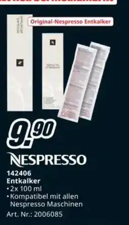 Media Markt Original-Nespresso Entkalker Angebot