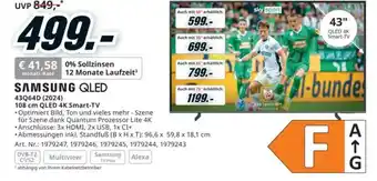 Media Markt Samsung qled Angebot