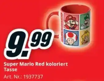 Media Markt Super mario red koloriert tasse Angebot