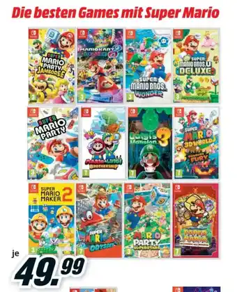 Media Markt Die besten games mit super mario Angebot