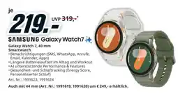 Media Markt Samsung galaxy watch7 Angebot