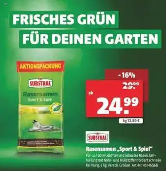 Hagebau Rasensamen Angebot