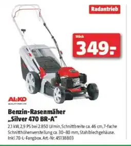 Hagebau Benzin-rasenmäher „silver 470 br-a Angebot