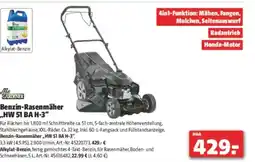 Hagebau Benzin-rasenmäher ,,hw 51 ba h-3 Angebot