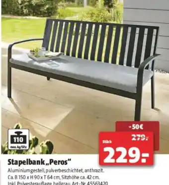 Hagebau Stapelbank Peros Angebot