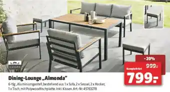 Hagebau Dining-Lounge Almonda Angebot