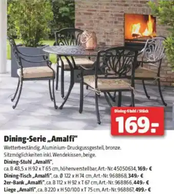 Hagebau Dining-Serie Amalfi Angebot