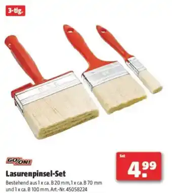 Hagebau Lasurenpinsel-set Angebot