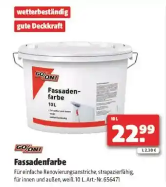 Hagebau Fassadenfarbe Angebot