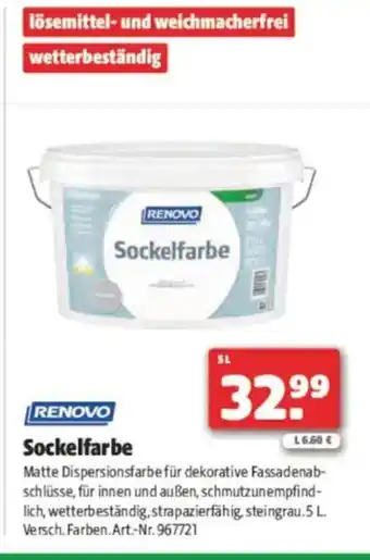 Hagebau Sockelfarbe Angebot