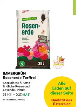 BayWa Immergrün rosen- erde torffrei Angebot