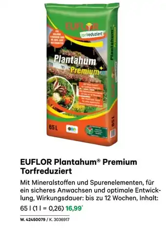 BayWa Euflor plantahum® premium torfreduziert Angebot