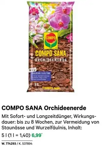 BayWa Compo san orchideenerde Angebot