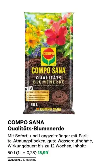 BayWa Compo sana qualitäts-blumenerde Angebot