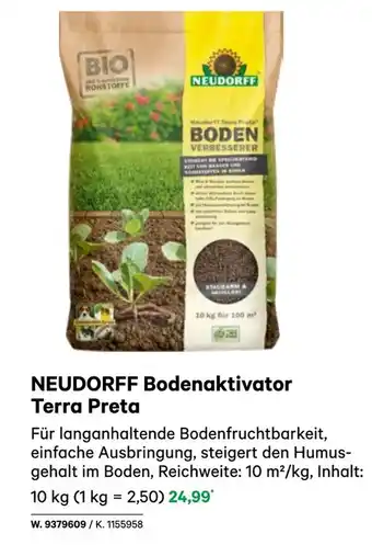 BayWa Neudorff bodenaktivator terra preta Angebot