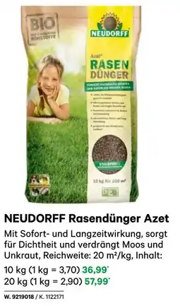 BayWa Neudorff rasendünger azet Angebot