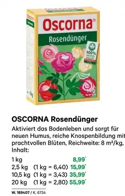 BayWa Oscorna rosendünger Angebot