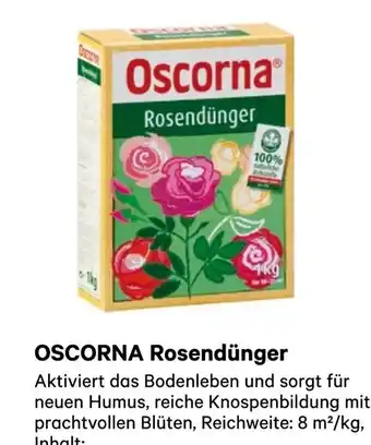 BayWa Oscorna rosendünger Angebot