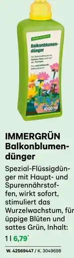 BayWa Immergrün balkonblumen- dünger Angebot