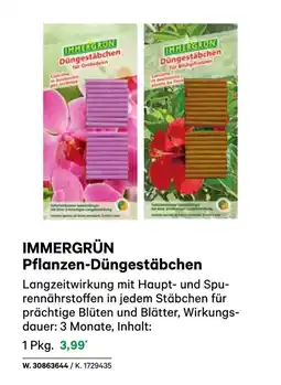 BayWa Immergron düngestäbchen Angebot