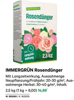 BayWa Immergrün rosendünger Angebot