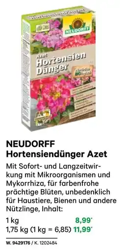 BayWa Hortensiendünger azet Angebot