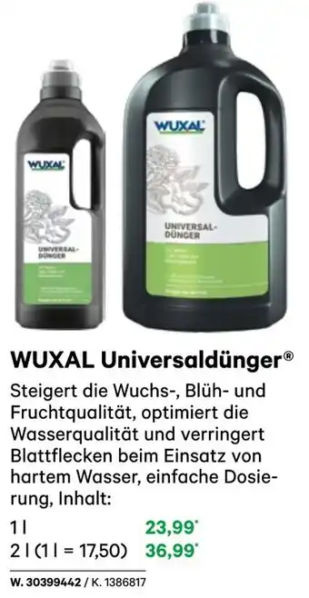 BayWa Wuxal universal- dunger Angebot