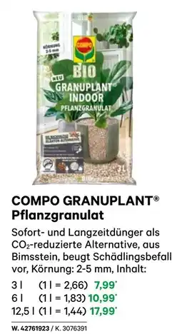 BayWa Compo granuplant pflanzgranulat Angebot