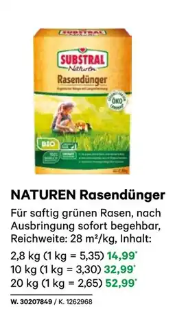 BayWa Naturen rasendünger Angebot