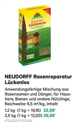 BayWa Neudorff rasenreparatur lückenlos Angebot