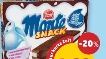 PENNY Zott Monte Snack Angebot