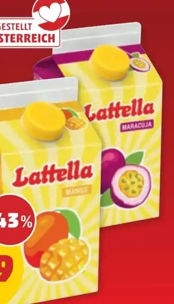 PENNY Lattella Molkegetränk Angebot