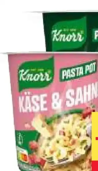 MPreis Knorr Pasta Snack Angebot