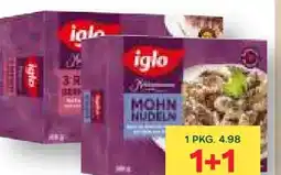 MPreis Iglo Mohnnudeln Angebot