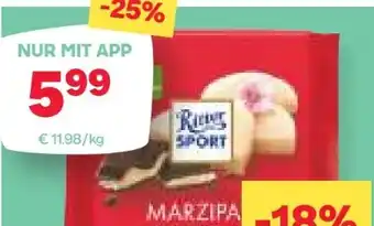 MPreis Ritter Sport Schokolade Angebot