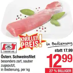 Maximarkt Schweinsfilet Angebot