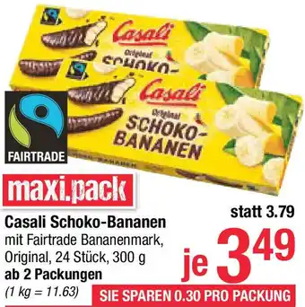 Maximarkt Schoko-Bananen Angebot