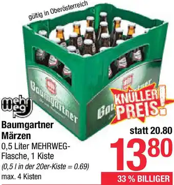 Maximarkt Baumgartner Märzen Angebot